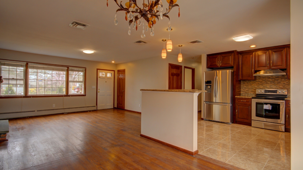 Living Room Kitchen