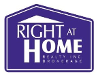 Right At Home Realty Inc., Brokerage Logo