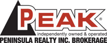 Peak Penninsula Realty Inc. Brokerage Logo